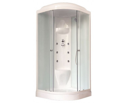 Душевая кабина Royal Bath RB 90HK7-WC 90х90 см, с матовыми стеклами