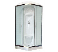 Душевая кабина Royal Bath RB 90HP6-WC-CH 90х90 см, с матовыми стеклами