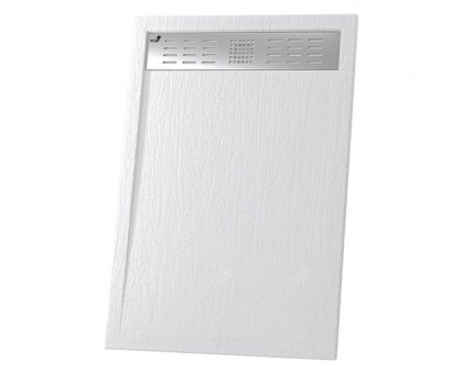 Душевой поддон RGW STM-W 80x100 см, прямоугольный, искусственный камень, белый