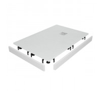 Душевой поддон RGW ST-W 80x120 см, прямоугольный, искусственный камень, белый (Комплект)