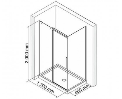 WasserKRAFT Dinkel 58R06 Душевой уголок