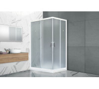 Душевой уголок Royal Bath RB HPD-С 100х80 см, с матовыми стеклами