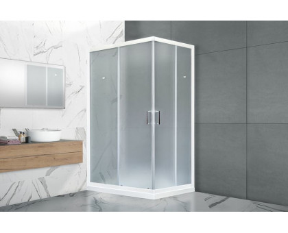 Душевой уголок Royal Bath RB HPD-C 120х90 см, с матовыми стеклами