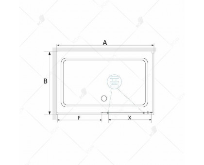 Душевой уголок RGW SV-42 (SV-12 + Z-05) 120x70, прозрачное стекло